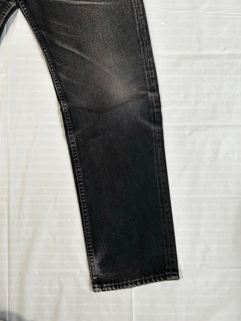 85年製 517 ブラック ユーロリーバイス UK製 ブーツカット W35L34