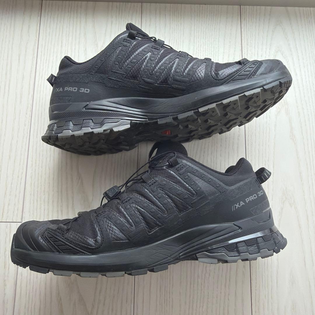 【中古美品】サロモンXA PRO 3D V9 GORE-TEX(黒) 28