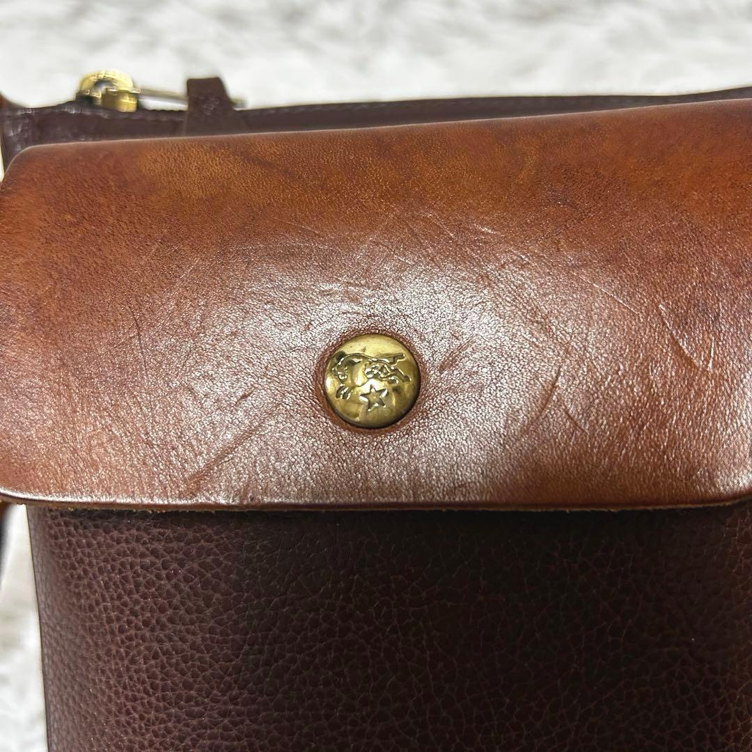 【イルビゾンテ】クロスボディバッグ ショルダーバッグ ウエストポーチ 3WAY