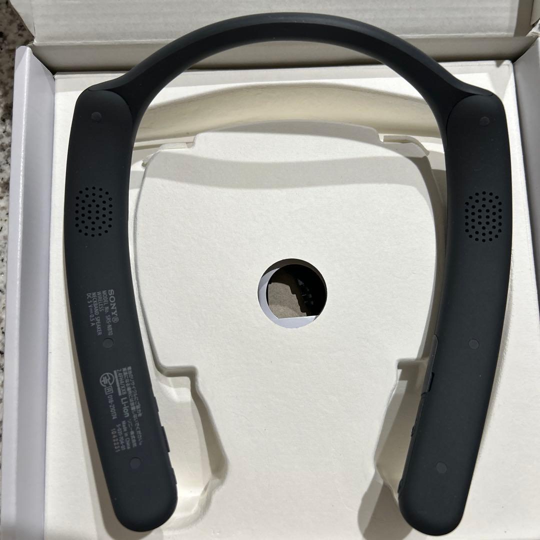 SONY ソニー ワイヤレスネックバンドスピーカー SRS-NB10
