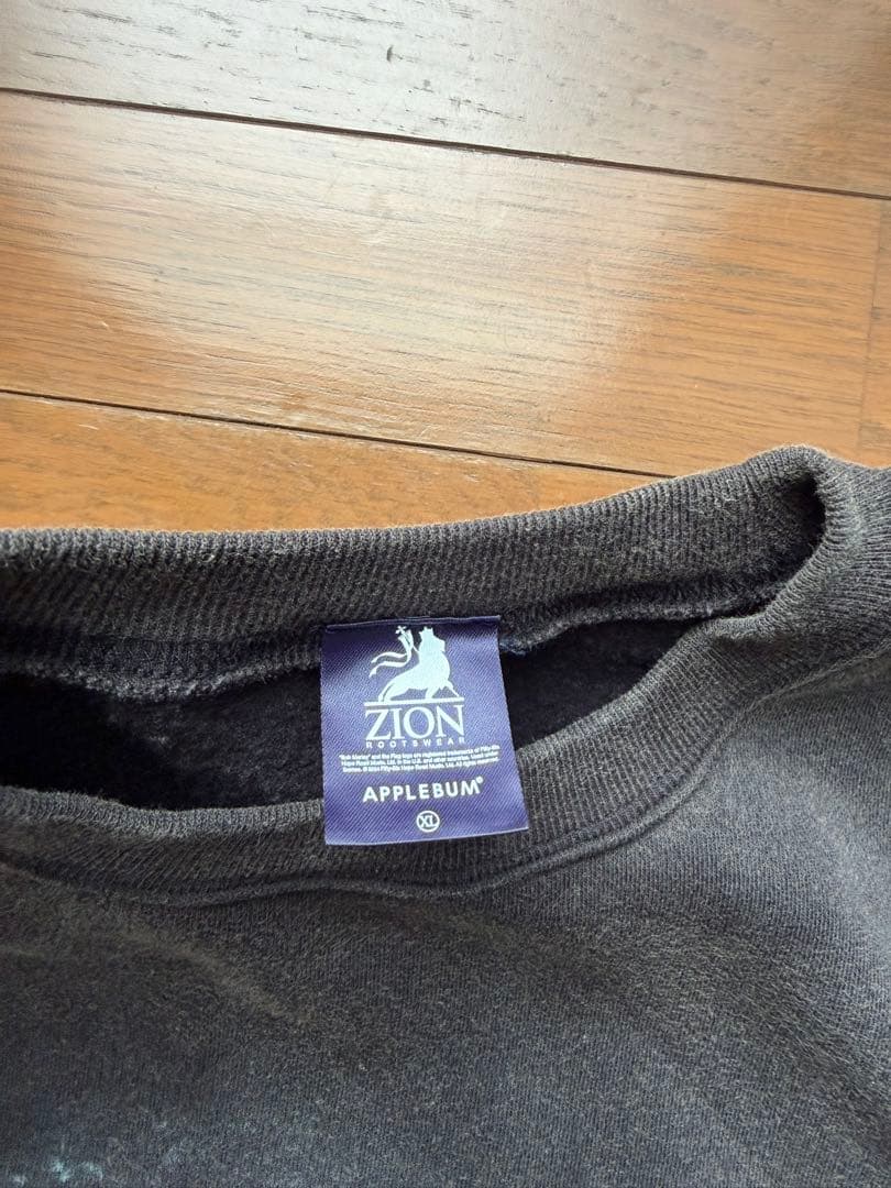 APPLEBUMアップルバム/ボブマーリー VINTAGE CREW SWEAT