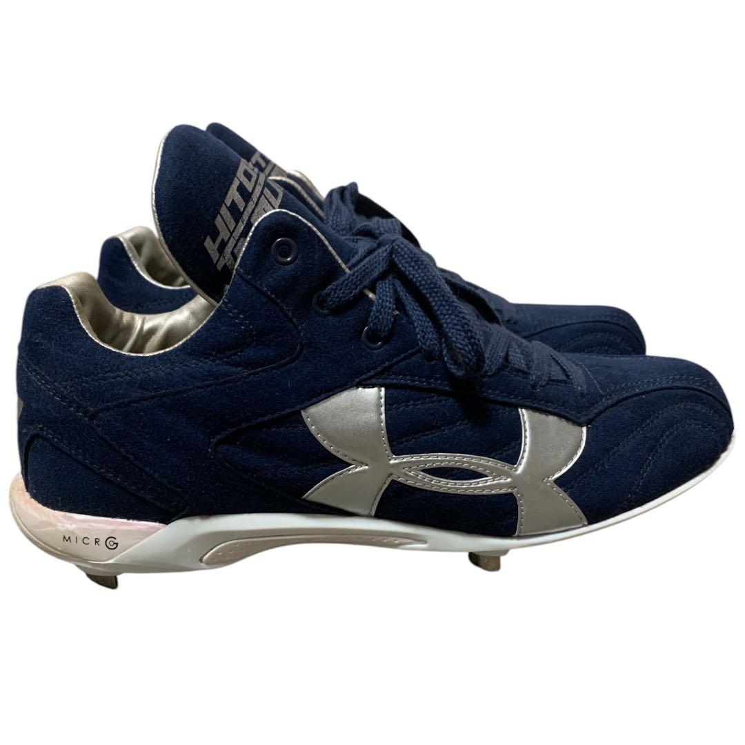 未使用！プロ支給品？横浜DeNA多村仁志　アンダーアーマー野球スパイク