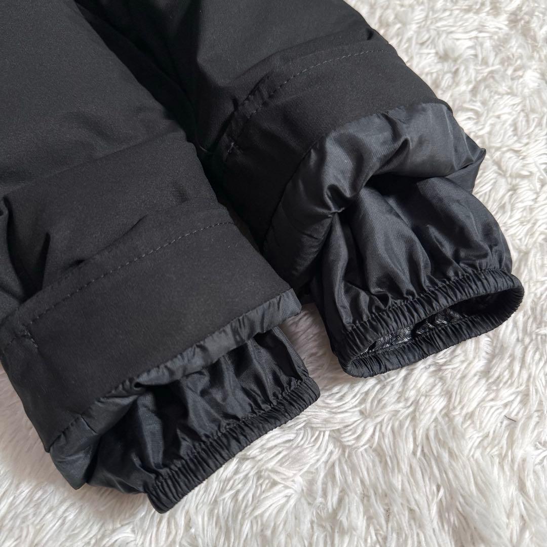 極美品 水沢ダウン DESCENTE ダウンジャケット マウンテニア ブラック