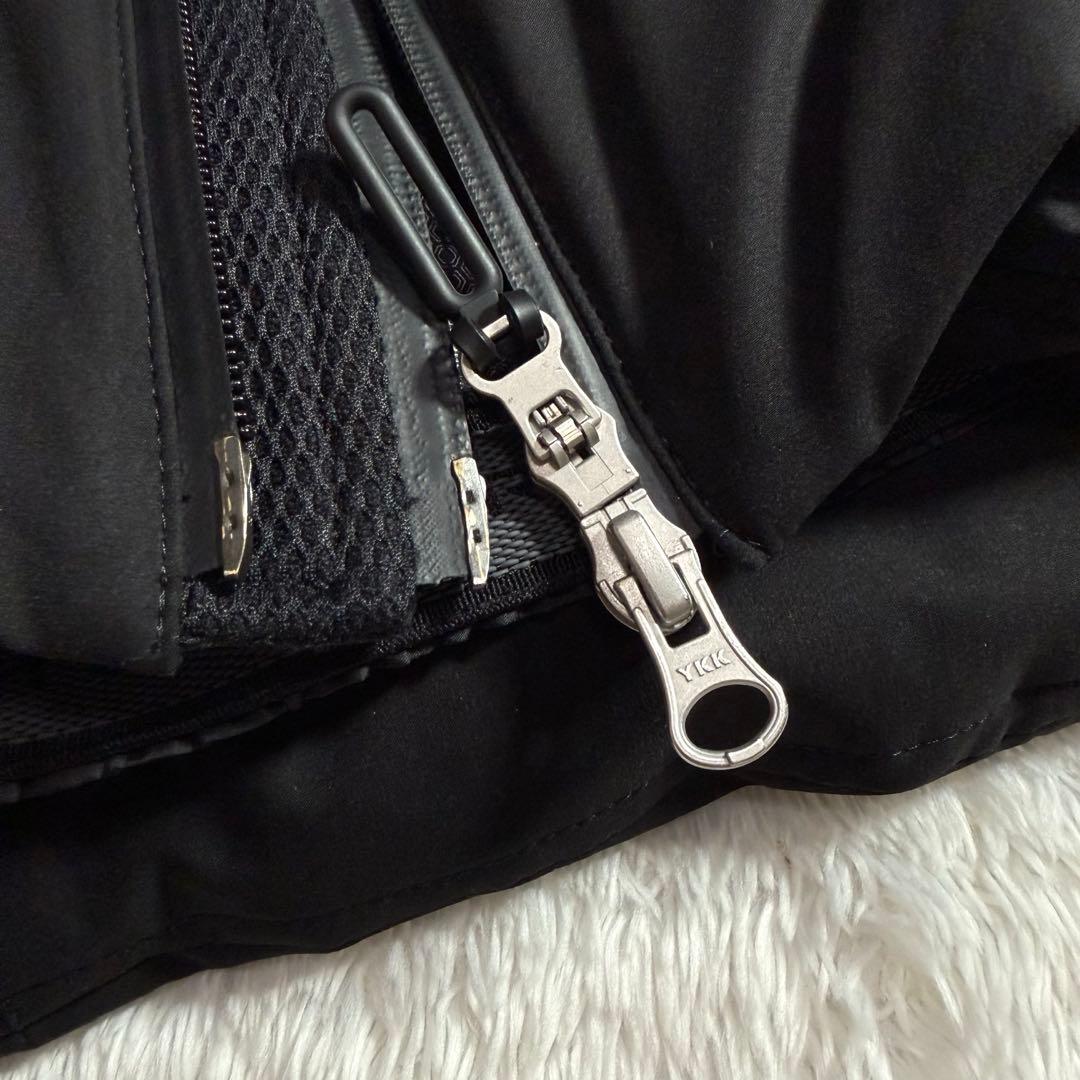 極美品 水沢ダウン DESCENTE ダウンジャケット マウンテニア ブラック