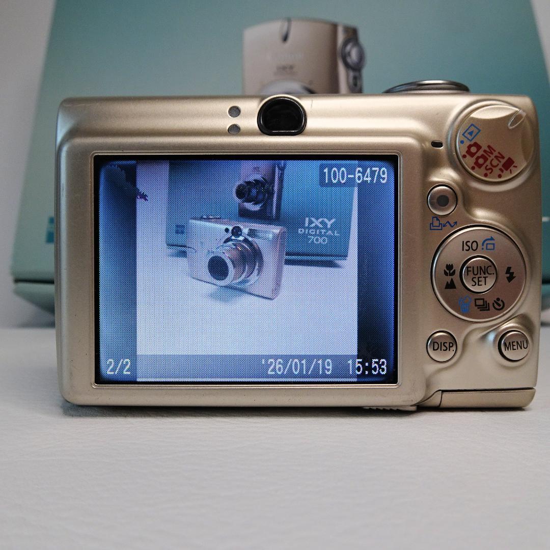 【ジャンク】Canon IXY DIGITAL 700 コンパクトデジタルカメラ