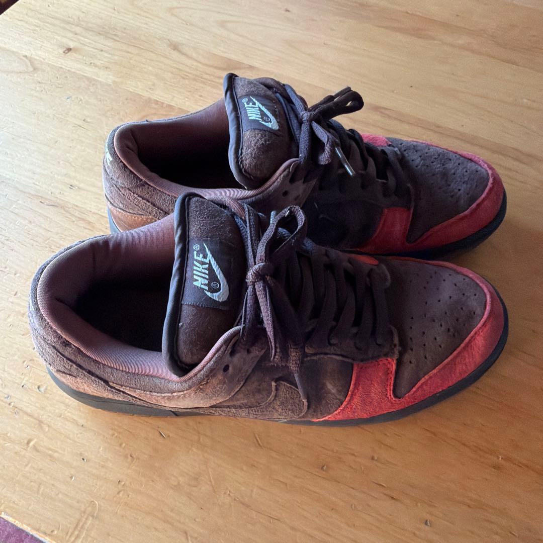 【限定値下げ】NIKE SB Dunk Low Bison つま赤　26cm
