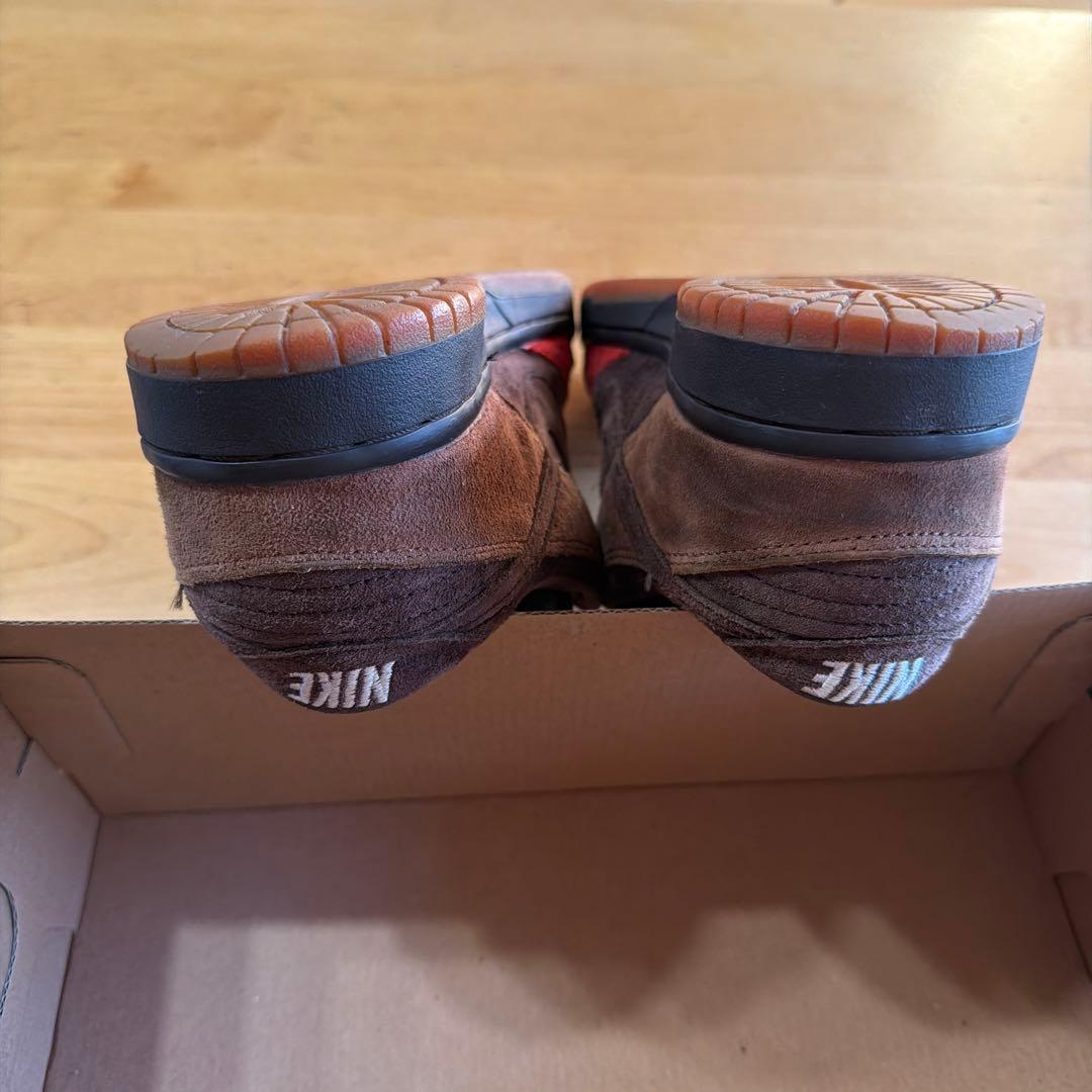 【限定値下げ】NIKE SB Dunk Low Bison つま赤　26cm