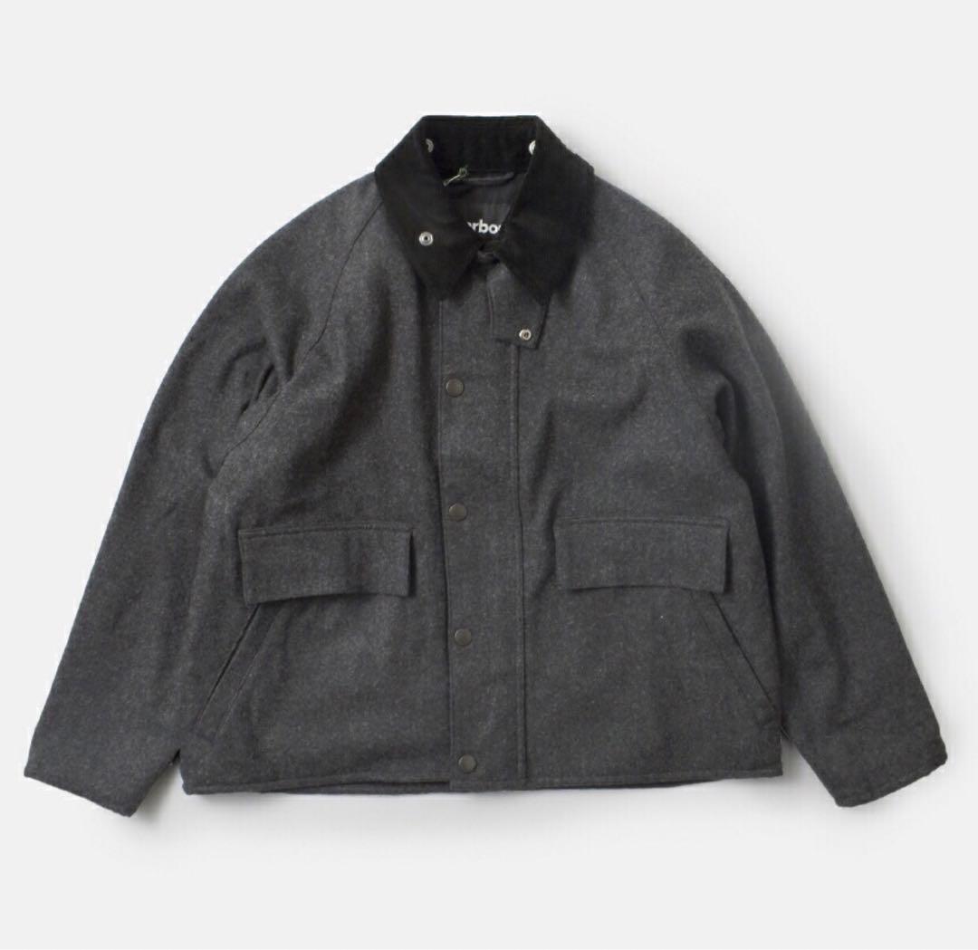 新品 ★ Barbour バブアー ボロウデール ウール ジャケット