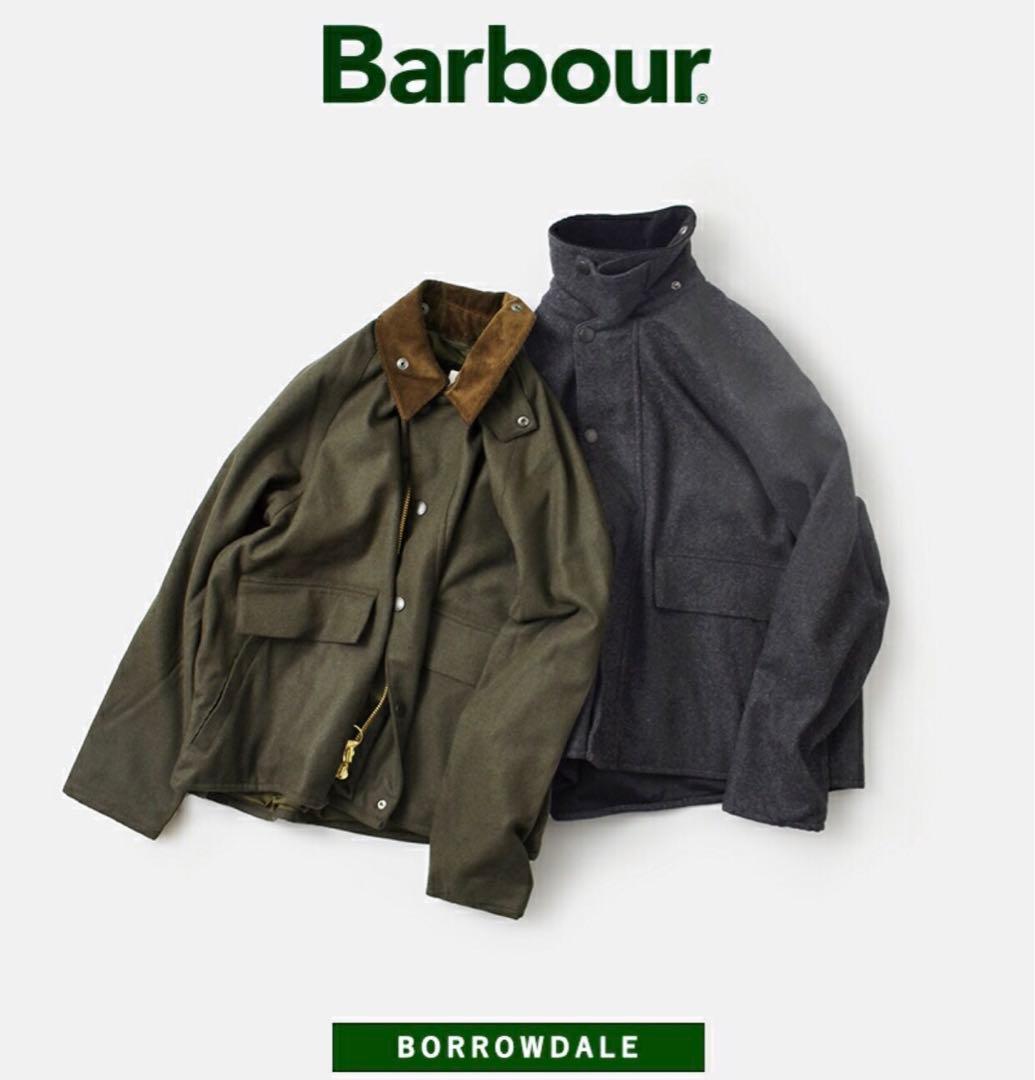 新品 ★ Barbour バブアー ボロウデール ウール ジャケット