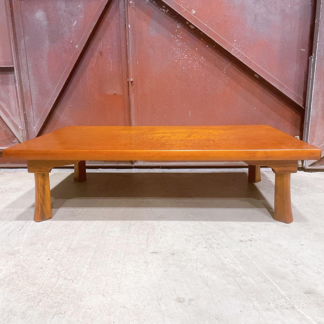 【美品②】高級 折り畳み座卓 昭和レトロ アンティーク 職人手作り ちゃぶ台