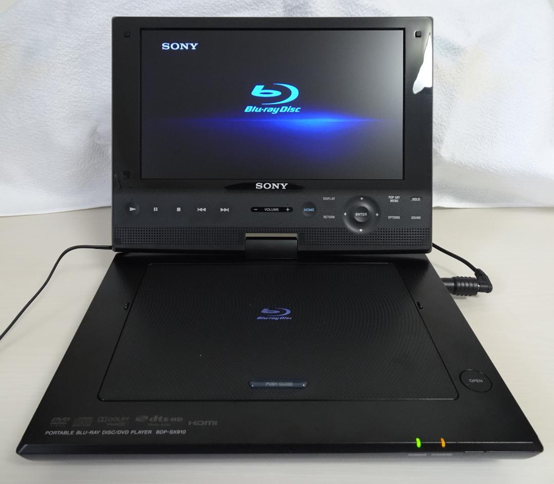 ソニー ポータブルブルーレイディスクプレーヤー BDP-SX910