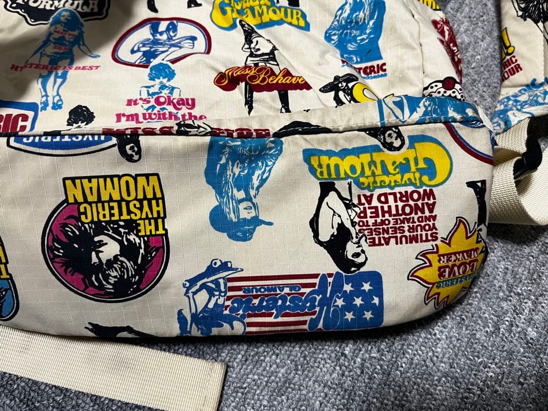 HYSTERIC GLAMOUR リュックサック ヒスガール総柄