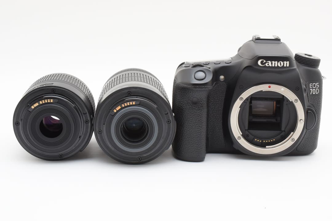 Canon EOS 70D ダブルレンズセット