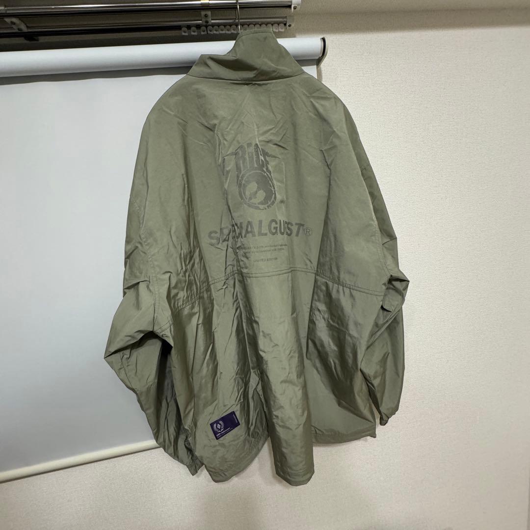 【特価！】SPECIALGUEST×RICE28ハーフジップ　カーキ2XL