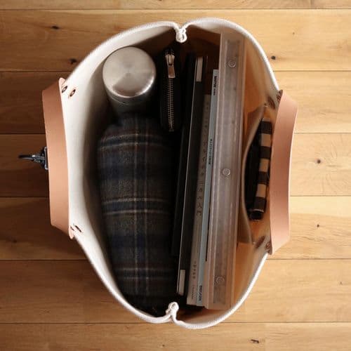 バッグ KEESE BOAT TOTE Long Handle Natural