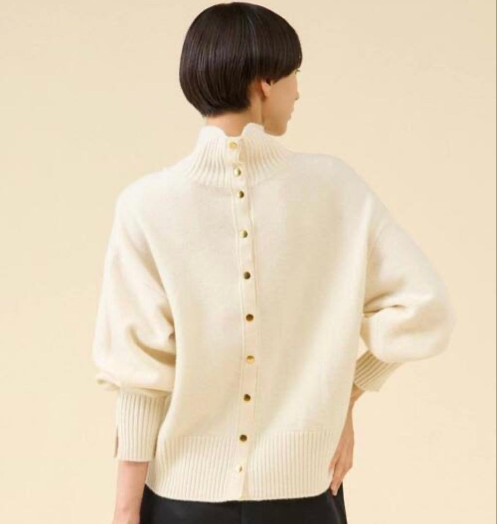 martinique マルティニーク カシミヤミックスウールタートル 2way