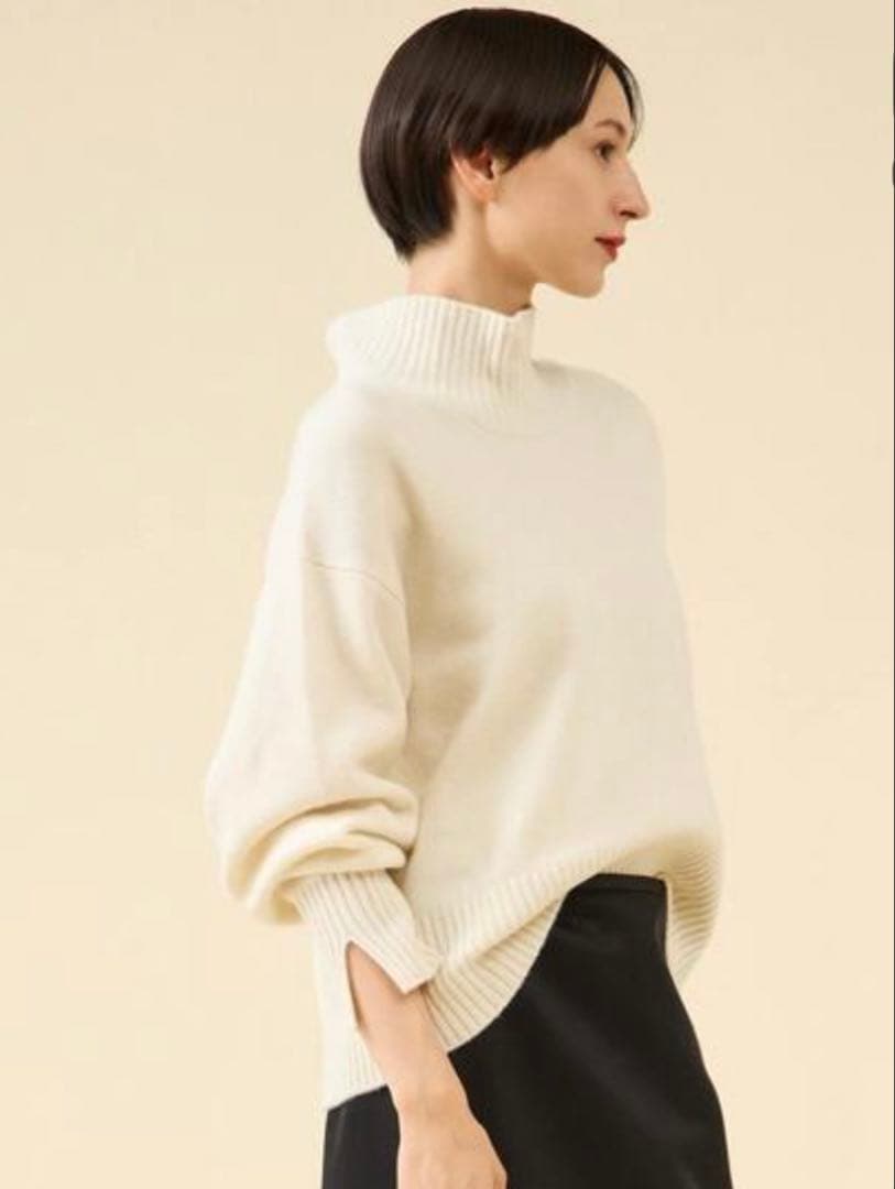 martinique マルティニーク カシミヤミックスウールタートル 2way