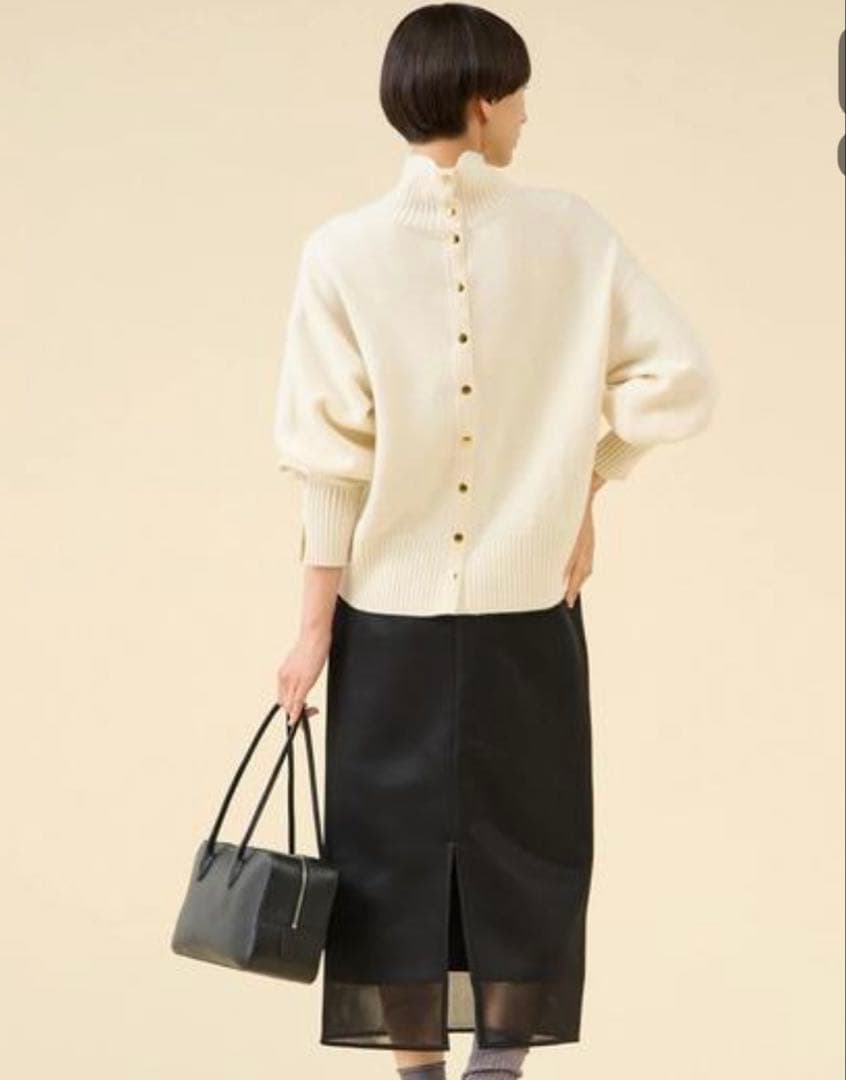 martinique マルティニーク カシミヤミックスウールタートル 2way