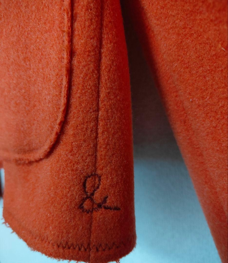 45rpm　ウールメルトン オレンジ色ジャケット