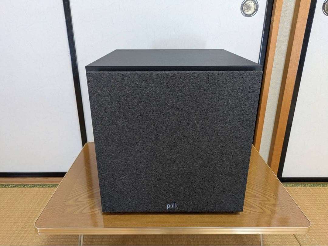 POLK AUDIO MXT12 サブウーファー　ブラック キューブ型