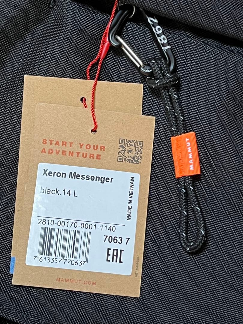 【未使用品】マムート エクセロン Xeron Messenger 14