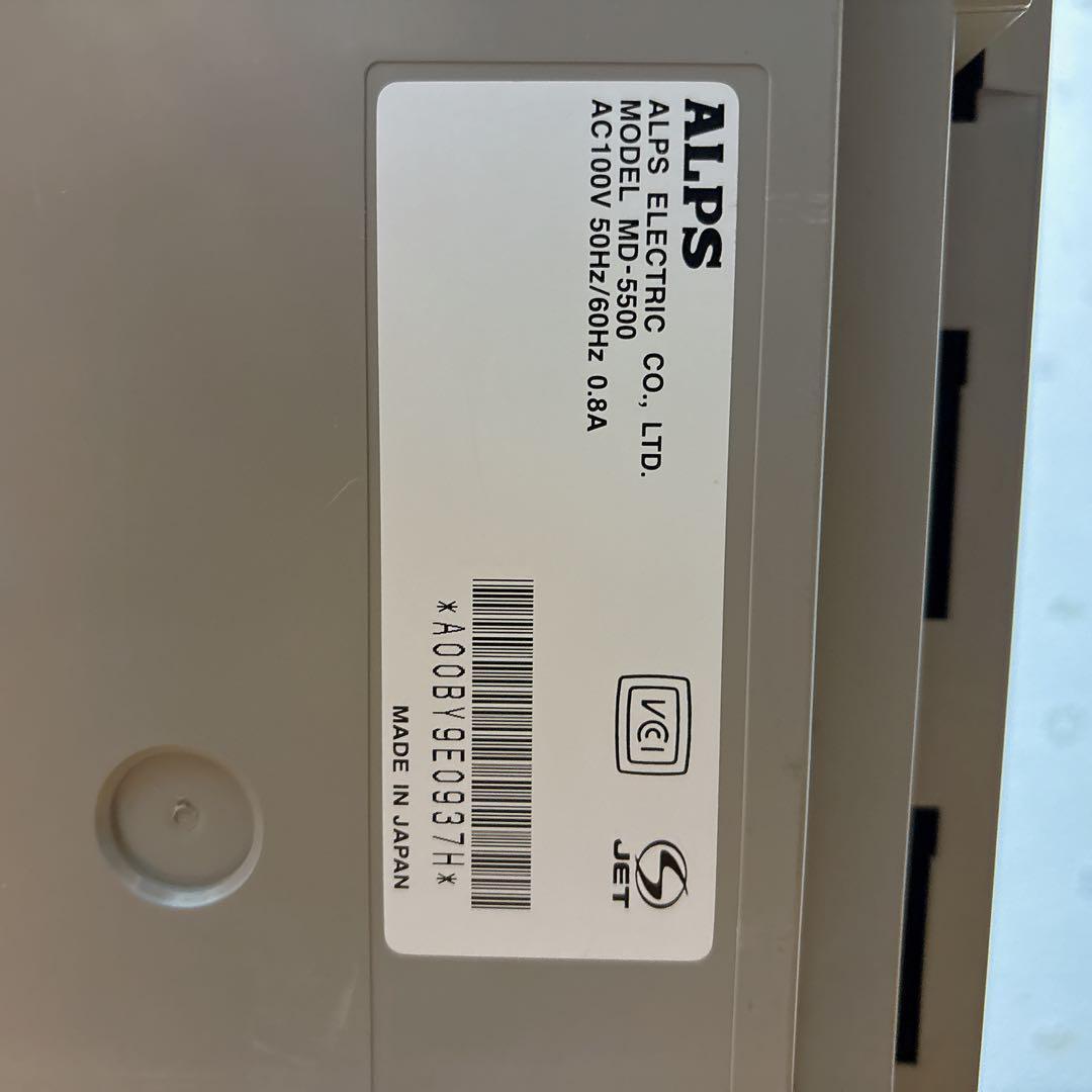 【訳あり】ALPS MD-5500 マイクロドライプリンタVD