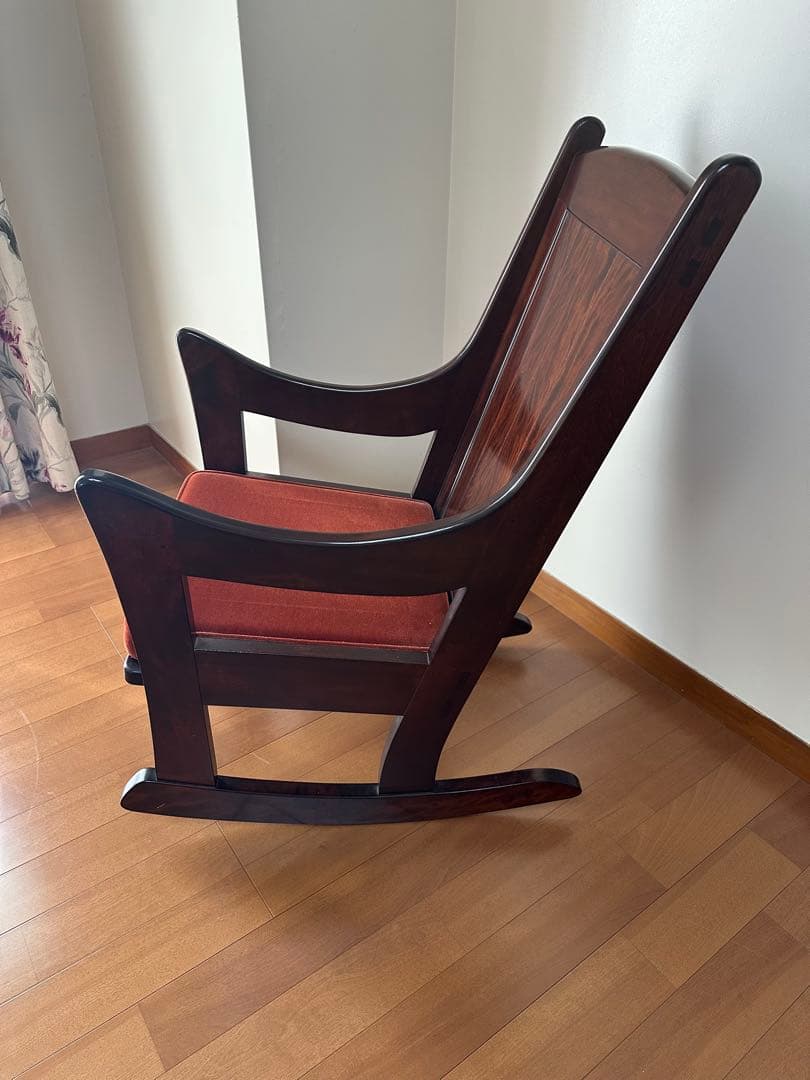 松本民芸家具　K型ロッキングチェア　シール作者名　美品　新品定価308,000円