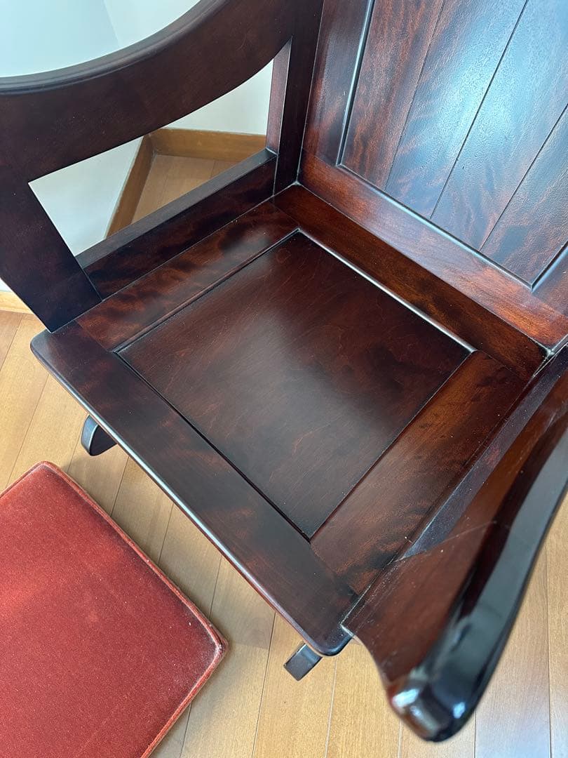 松本民芸家具　K型ロッキングチェア　シール作者名　美品　新品定価308,000円