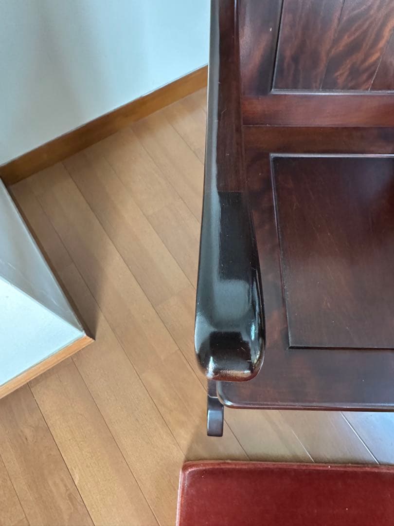 松本民芸家具　K型ロッキングチェア　シール作者名　美品　新品定価308,000円