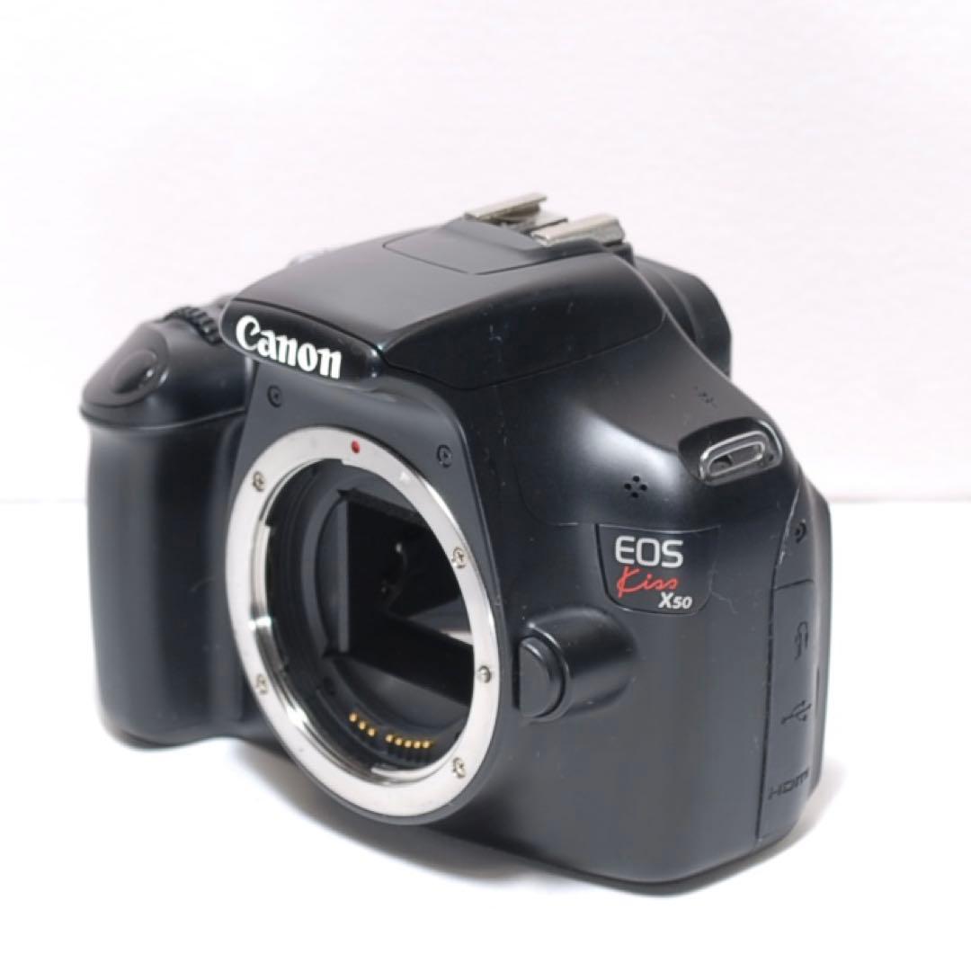 超望遠レンズデビューに✨Canon Kiss X50✨シングルレンズ✨入門モデル