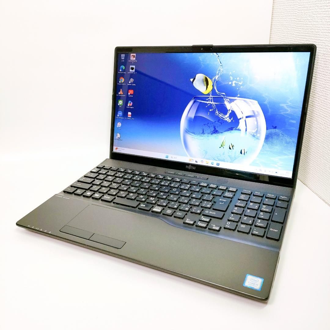 第8世代i5✨️win11/富士通/SSD/カメラ付きノートパソコン/オフィス