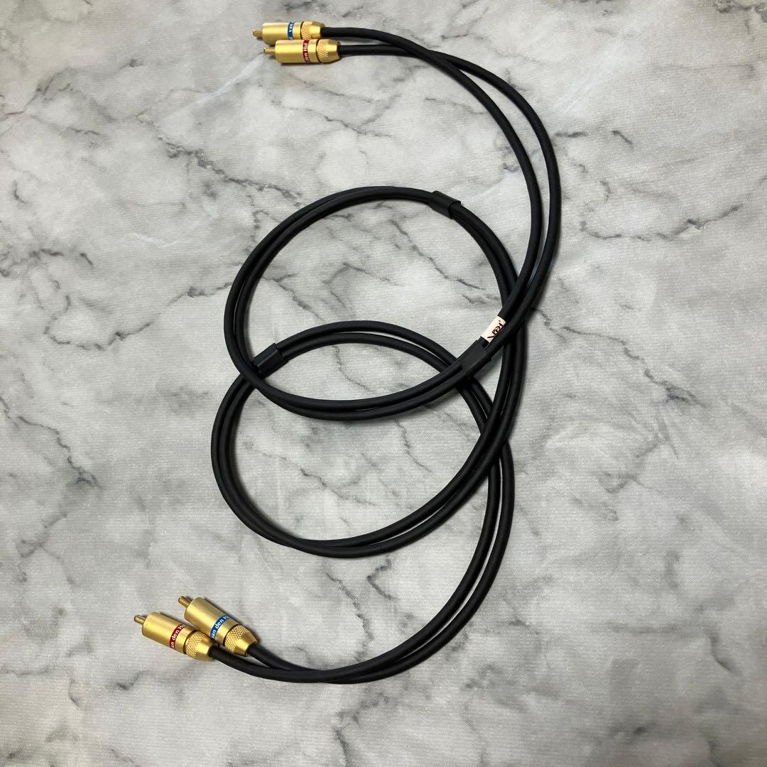 バンデンハル　フォノケーブル　訳あり品rcaーrca