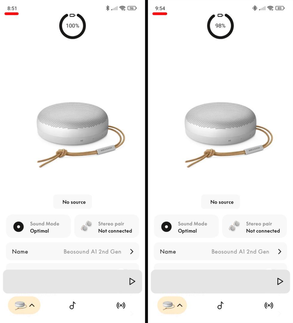 B&O スピーカー Beosound A1 2nd グレーミスト Olufsen