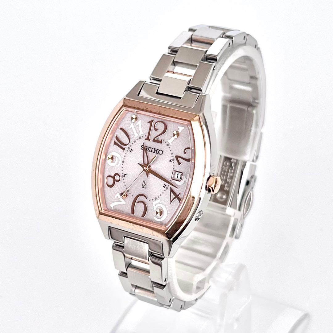 セイコー SEIKO ルキア レディース 腕時計 稼働 電波ソーラー s2136