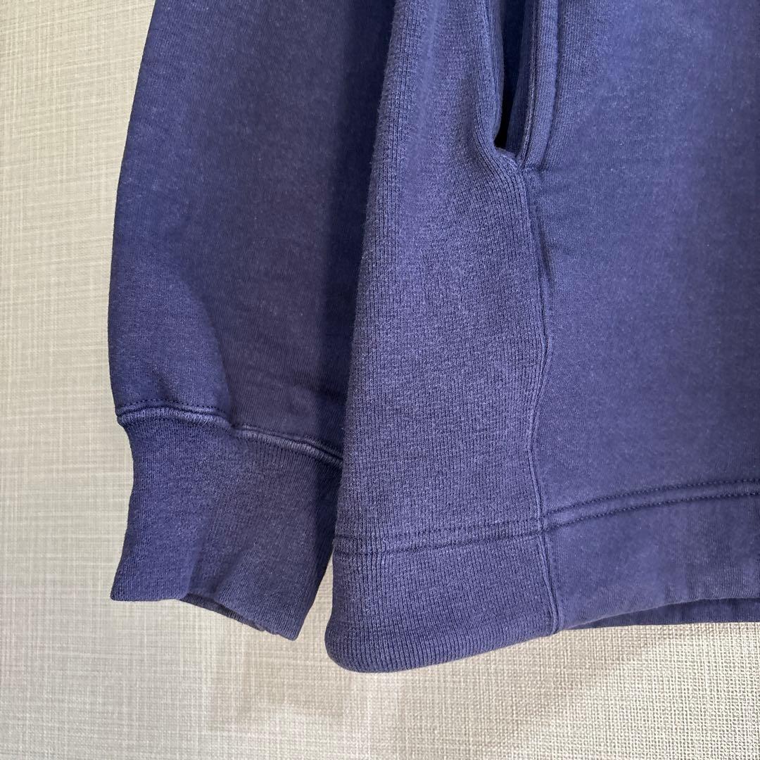 最終価格 ラッセル フーディ 90s USA NAVY XL ナス紺 フェード