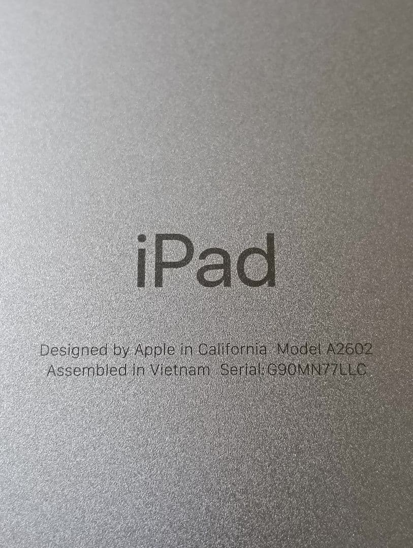 美品 iPad 第9世代 バッテリー99.8%