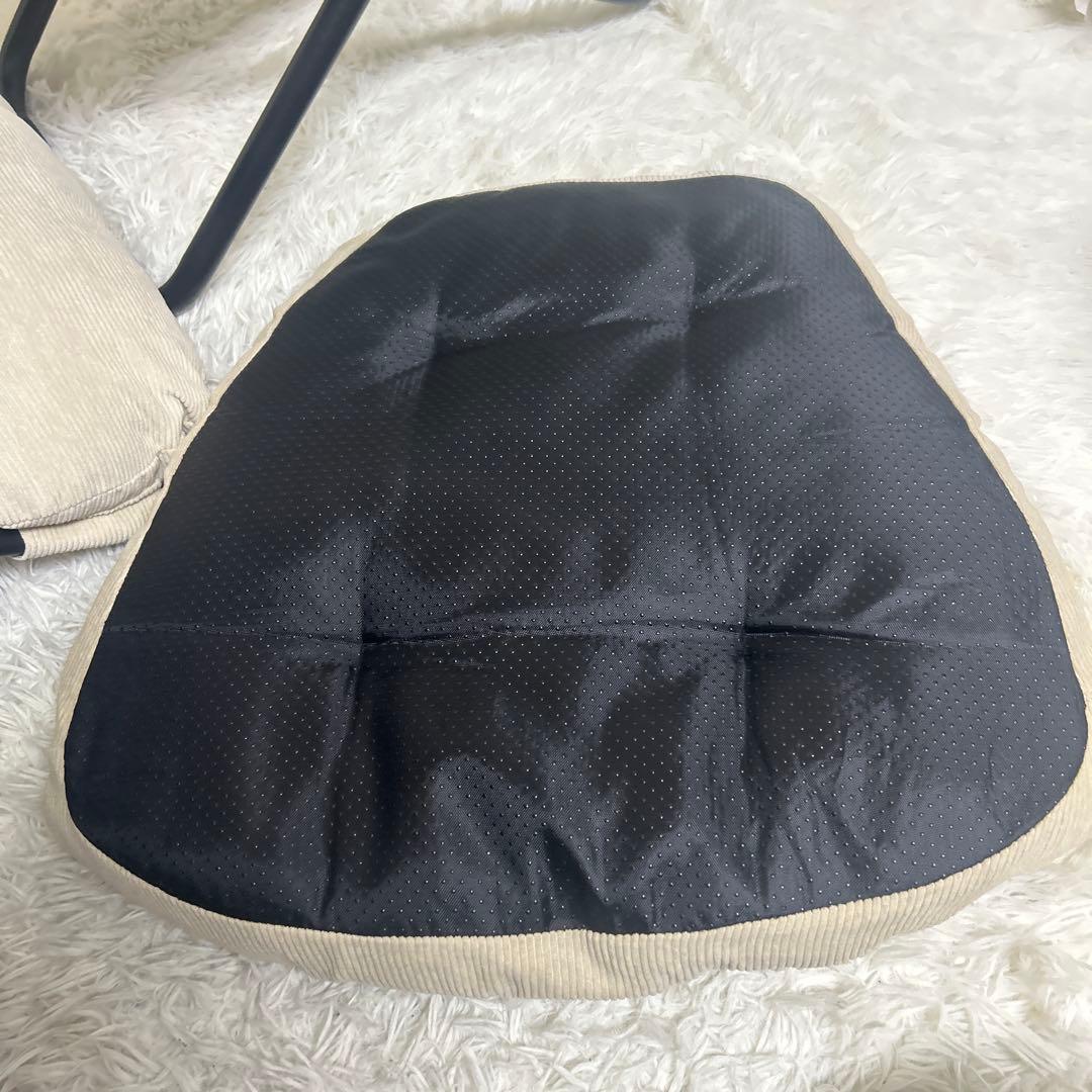 【ひなたライフ】2wayフォールディングチェア,オットマン,クッション3点セット