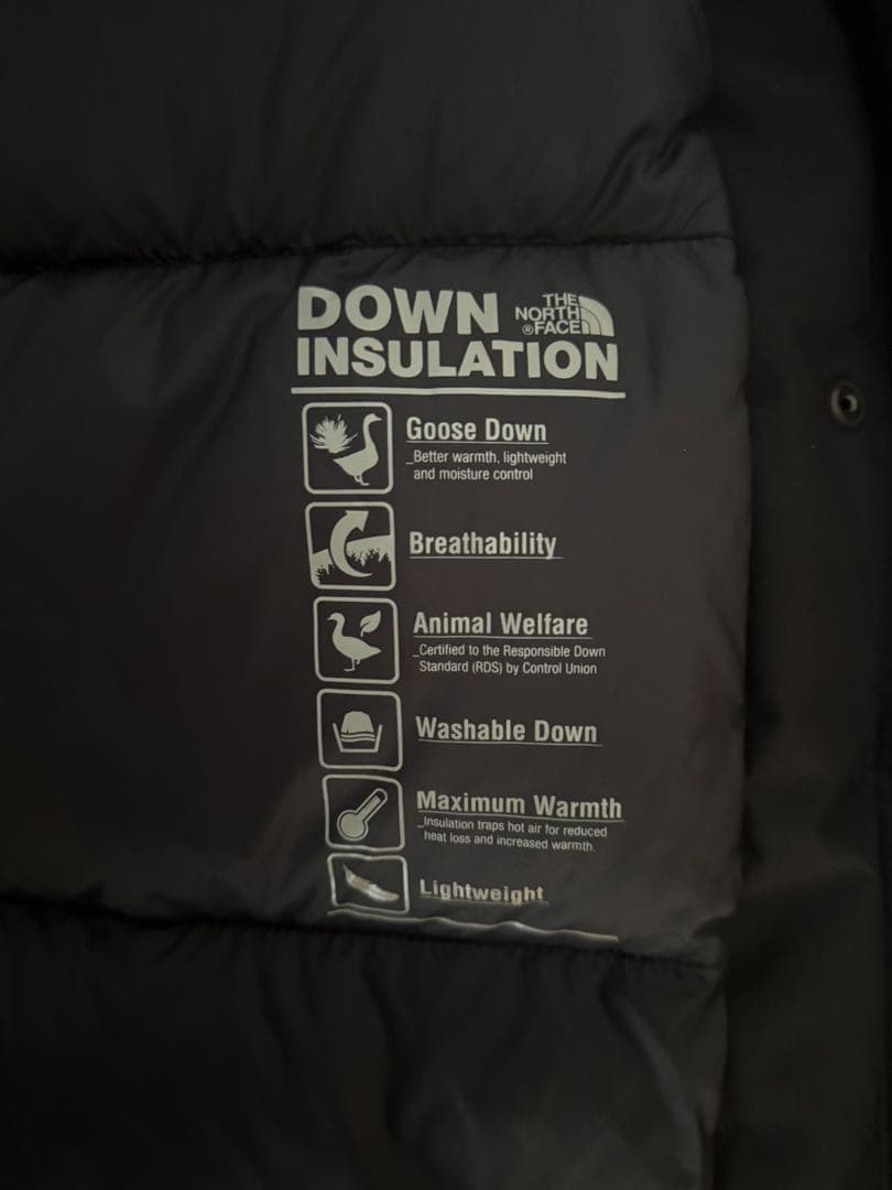 【美品】最高級THE NORTH FACE マクマードXL ダウンコート 黒