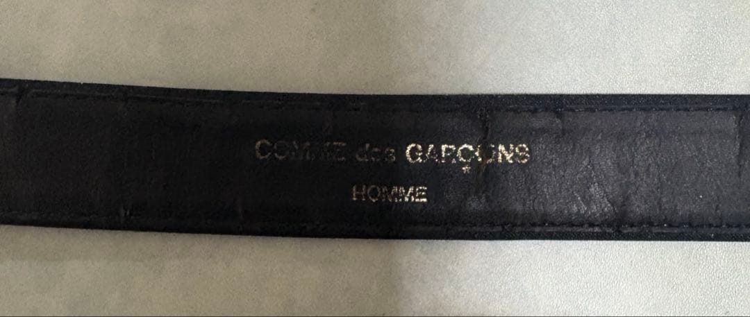 90's Comme des Garçons Homme ナイロンレザーベルト
