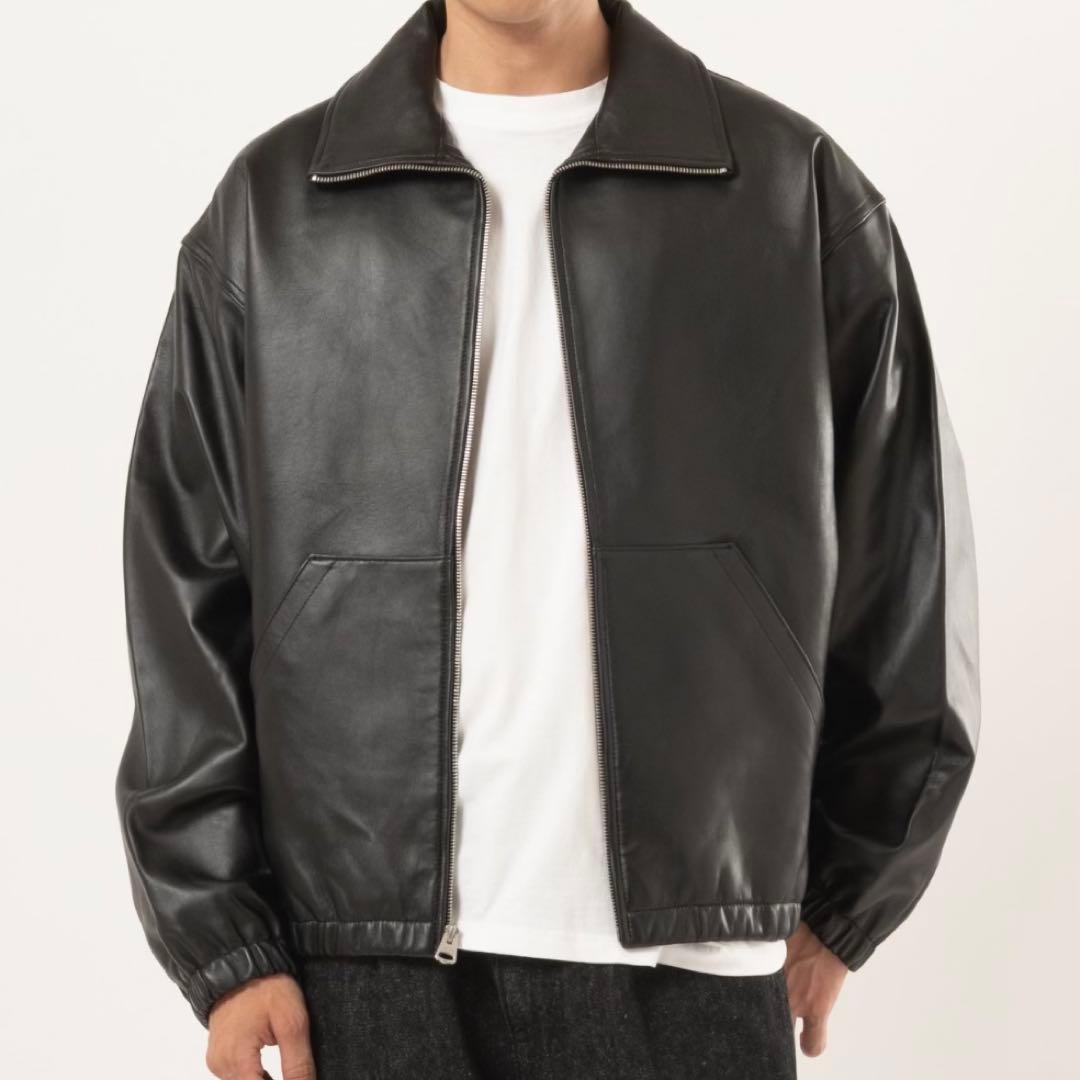 未使用 LEVI'S FULLZIP SPORTS LEATHER JACKET