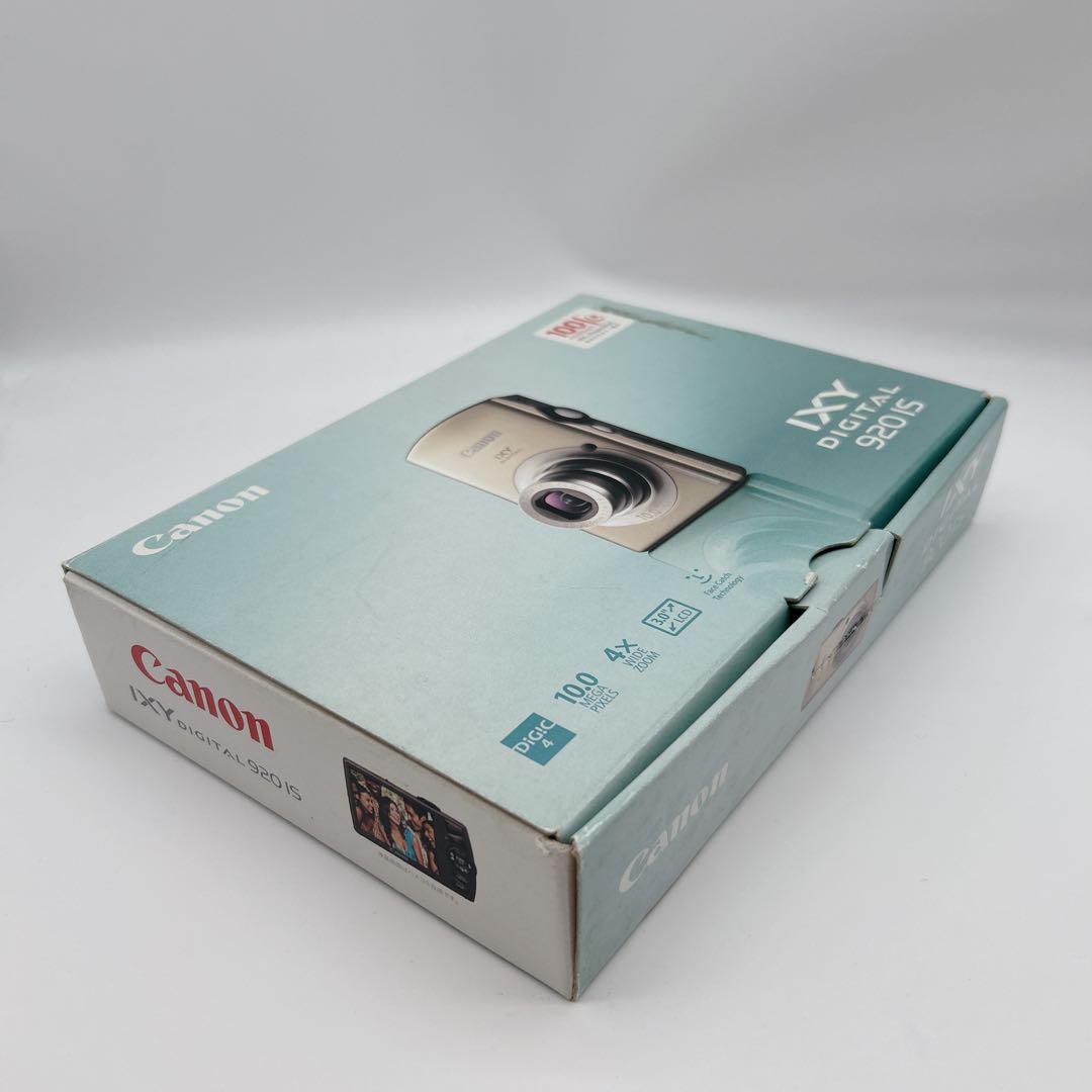 キャノン IXY DIGITAL 920 IS コンパクトデジカメ　外箱 説明書