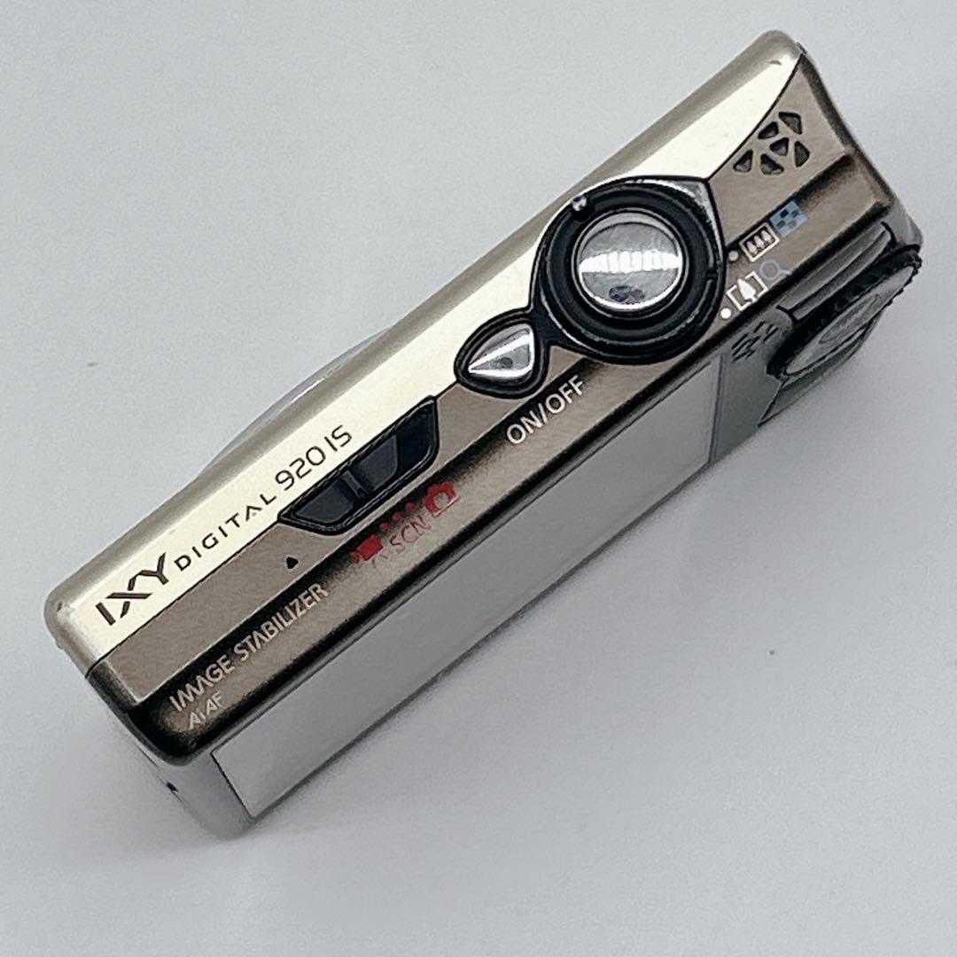 キャノン IXY DIGITAL 920 IS コンパクトデジカメ　外箱 説明書