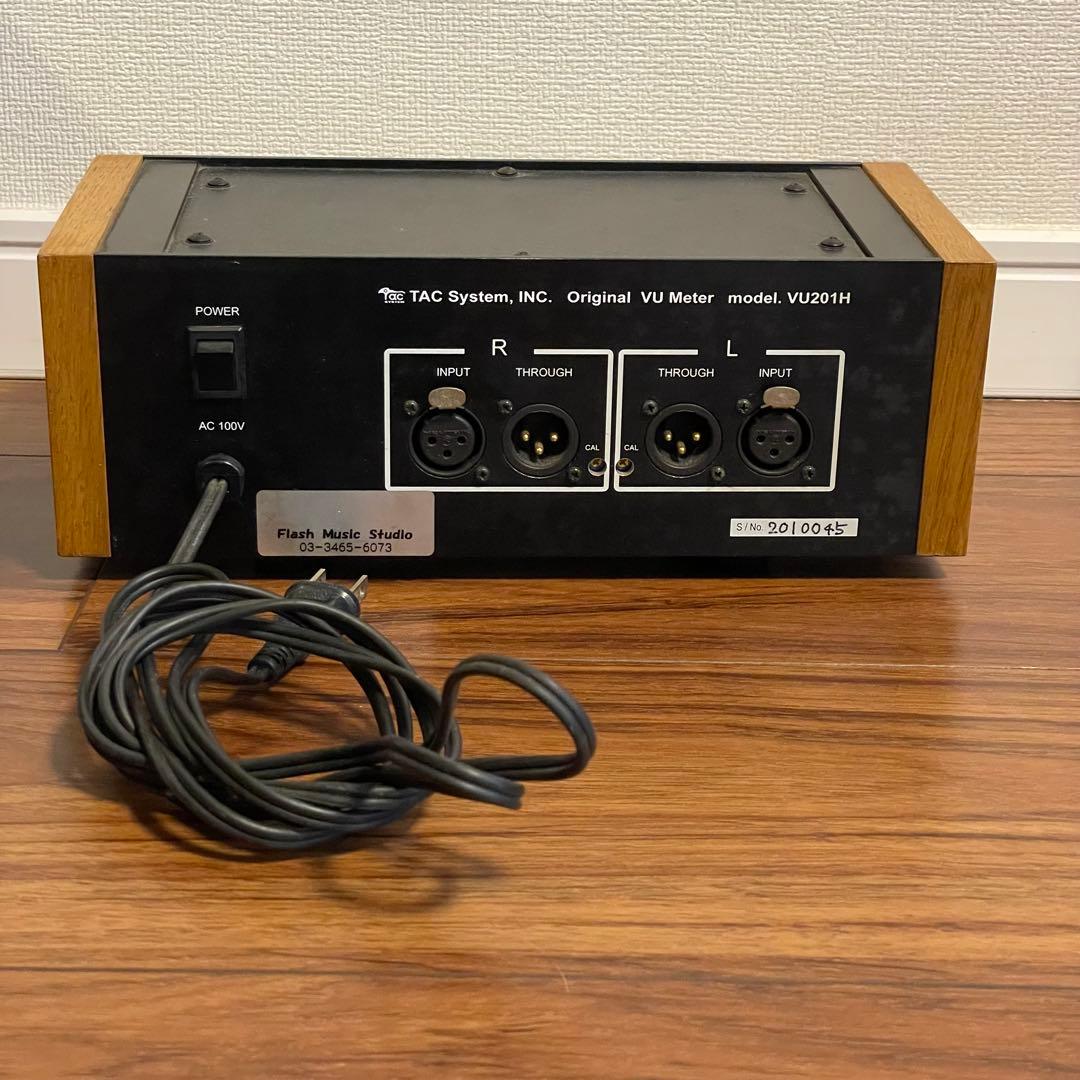 TAC System タックシステム VU201H VUメーター アナログ入力