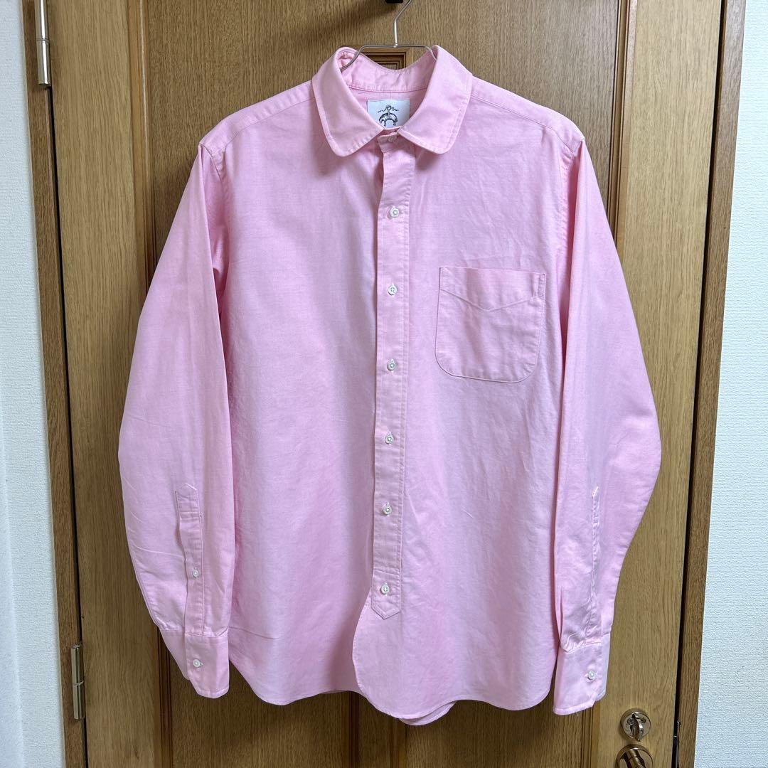 BROOKS BROTHERS ブラックフリース　丸襟　オックスフォード　BB2