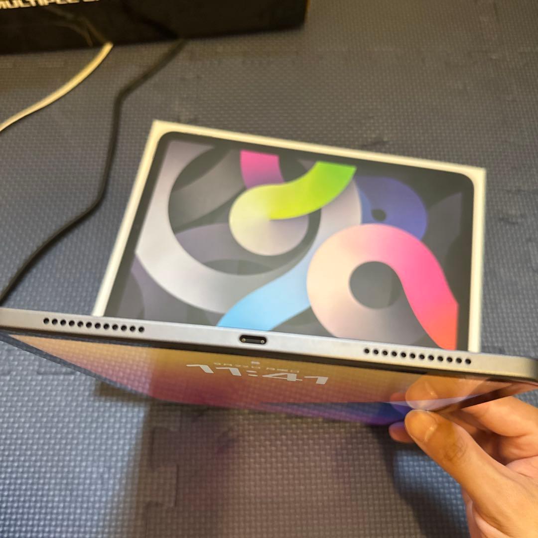 Apple iPad AIR第4世代WiFiモデルスペースグレー 本体 箱付き
