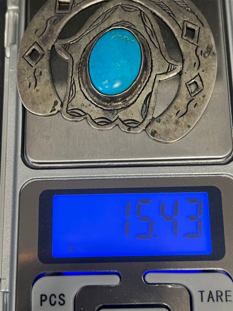 ナバホ族 ナジャ ターコイズ シルバーペンダント ヴィンテージ