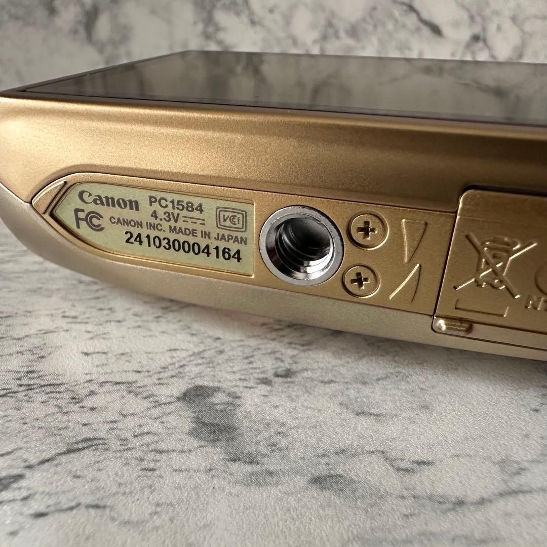 美品 Canon IXY 31S ゴールド PC1584 キャノン デジカメ