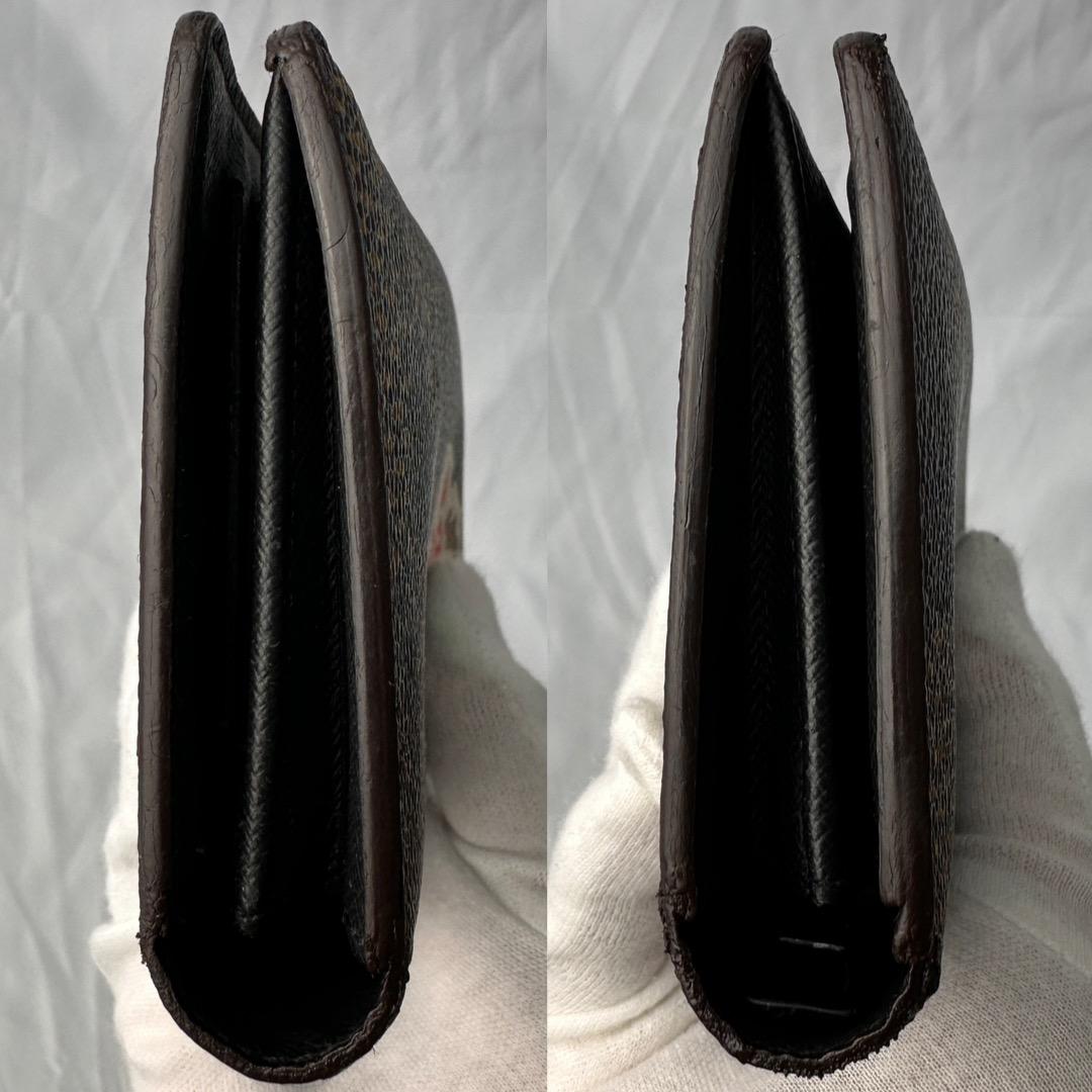 【美品】ルイヴィトン 長財布 ブラザ ダミエ ジャイアントNIGOコラボ 箱付き