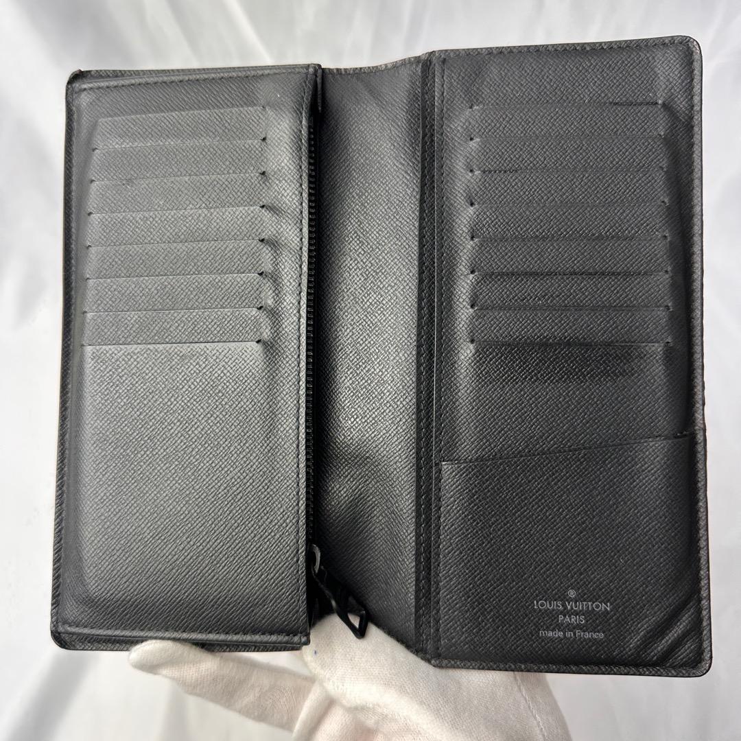 【美品】ルイヴィトン 長財布 ブラザ ダミエ ジャイアントNIGOコラボ 箱付き