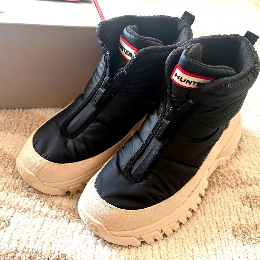 【美品】ユニセックス イントレピッド ワンダラー アンクル ジップ スノーブーツ